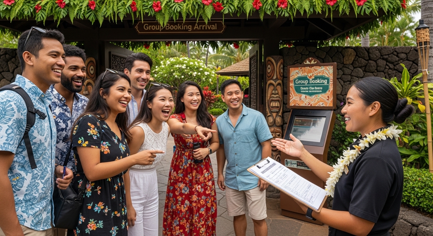 Hawaii group booking Hawaii group booking