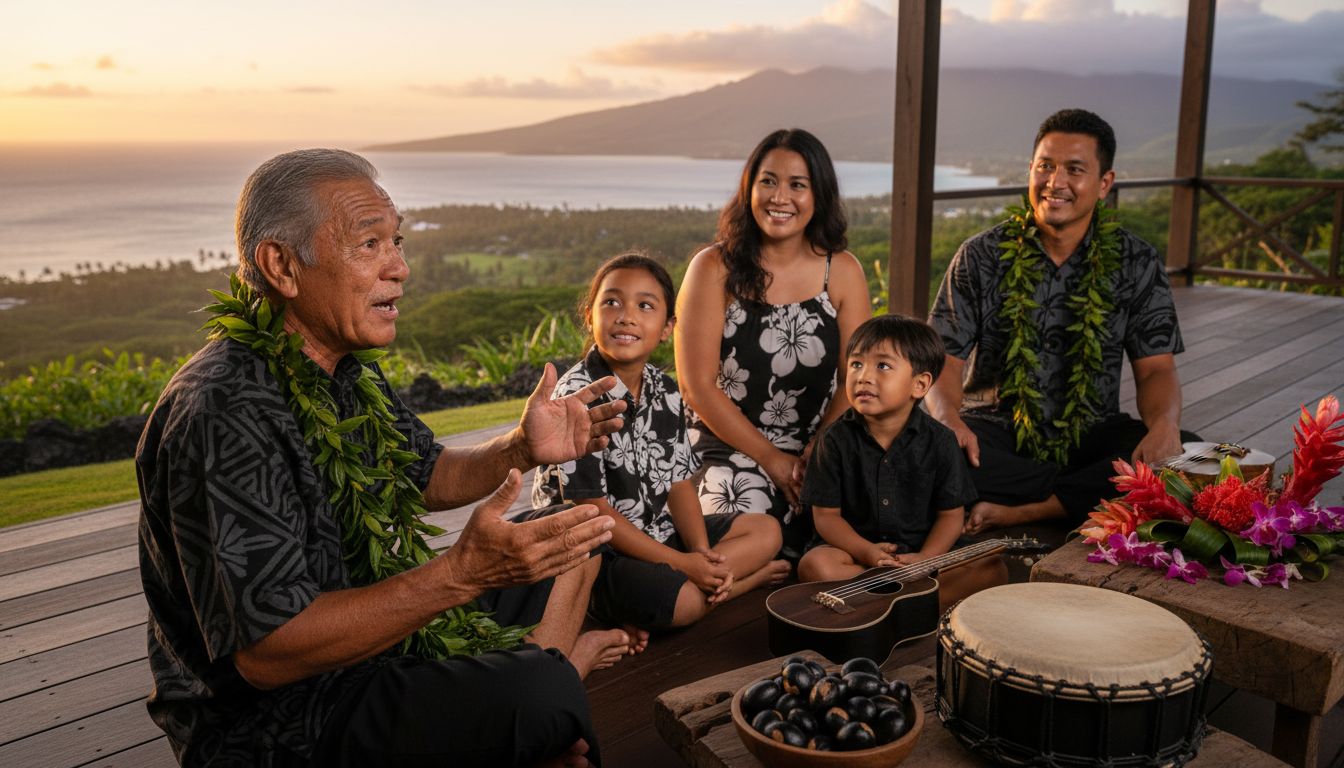 hawaiian family storytelling