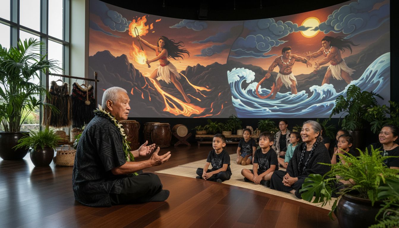 hawaiian legend storytelling