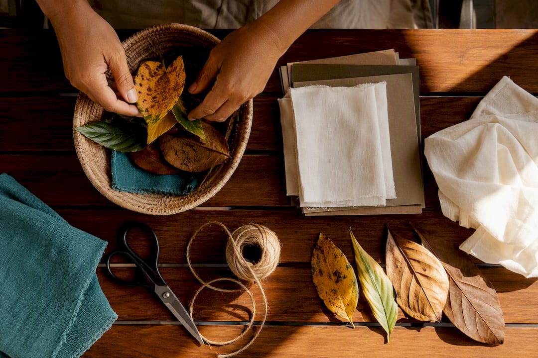 Responsibly gathered Hawaiian craft supplies