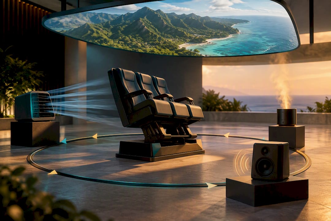 Systems synchronizing in immersive attraction